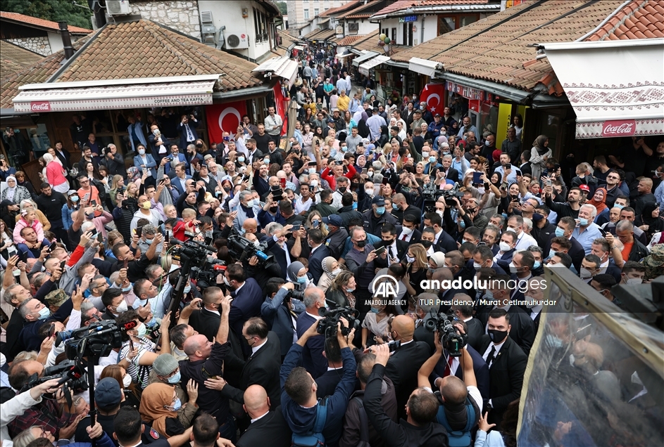 Les Bosniaques ravis de la visite du Président Erdogan dans leur pays