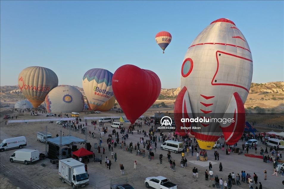Uluslararası 2. Kapadokya Sıcak Hava Balon Festivali başladı