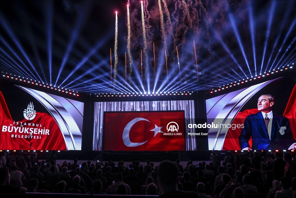 Yenikapı Meydanı'nda 30 Ağustos Zafer Bayramı kutlamaları yapıldı