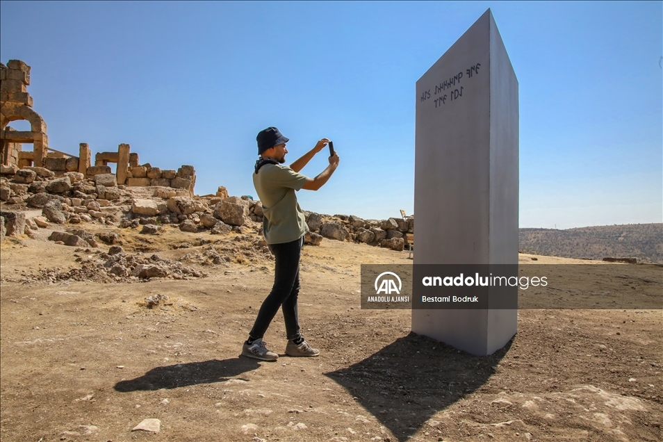 Gizemli monolit, Göbeklitepe'den sonra Diyarbakır'da da ortaya çıktı