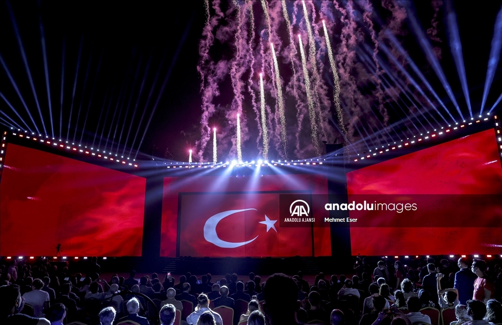 Yenikapı Meydanı'nda 30 Ağustos Zafer Bayramı kutlamaları yapıldı