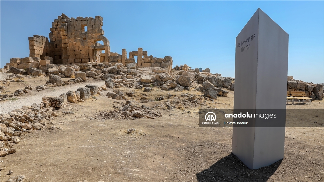 Gizemli monolit Göbeklitepe'den sonra Diyarbakır'da da ortaya çıktı