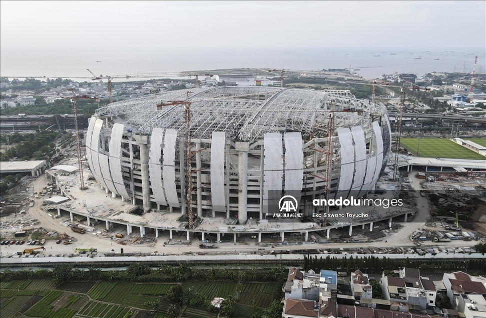 Proyek Pembangunan Jakarta International Stadium (JIS) - Anadolu Ajansı