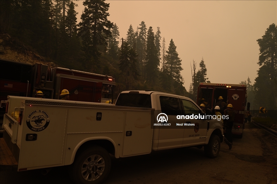 Caldor Fire moves towards the residential areas