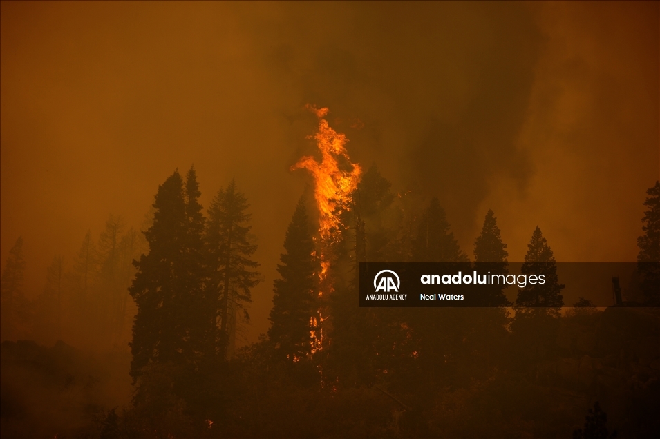 Caldor Fire moves towards the residential areas