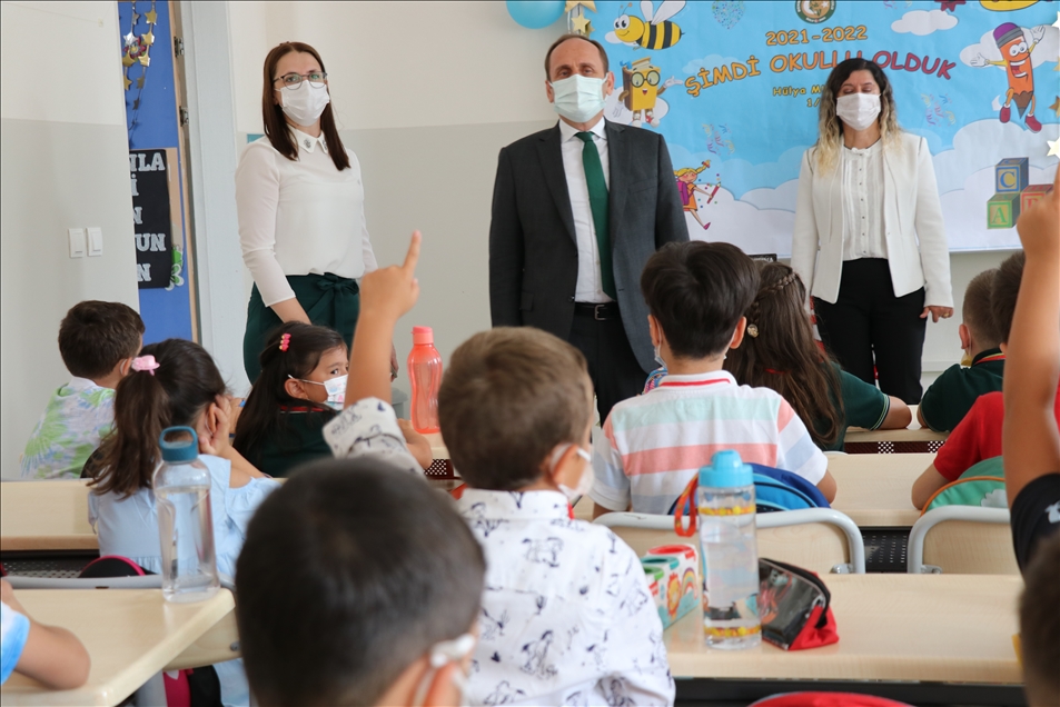 Bolu'da, okul öncesi ve ilkokul 1. sınıf öğrencilerinin uyum haftası eğitimleri başladı