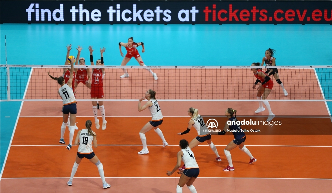 Netherlands v Turkey - CEV Women's European Volleyball Championship