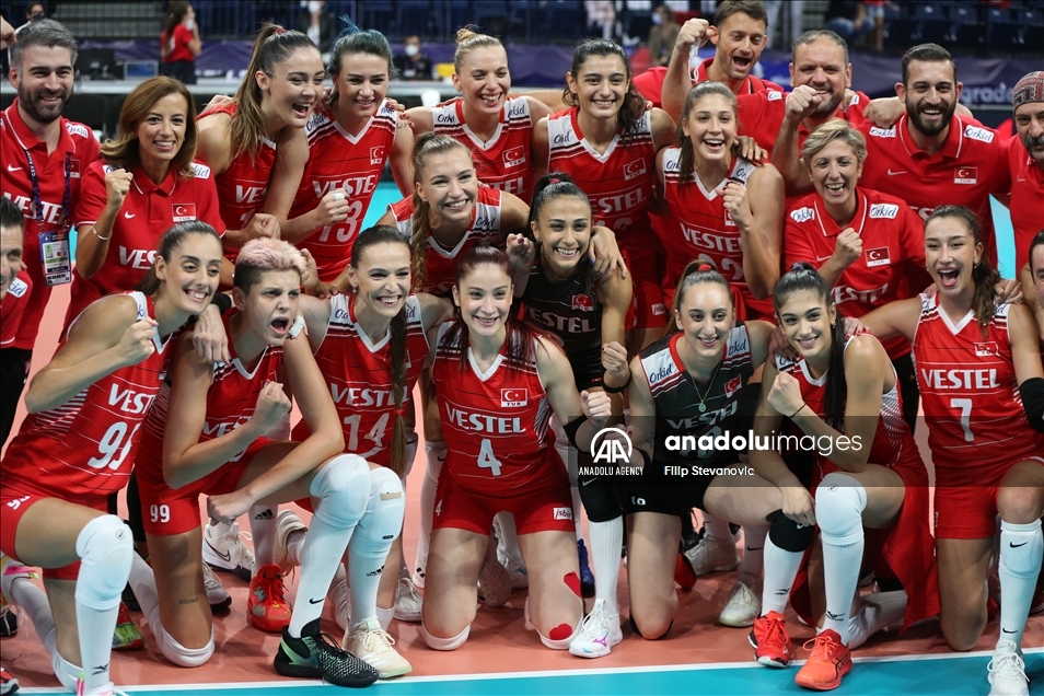 Netherlands v Turkey - CEV Women's European Volleyball Championship