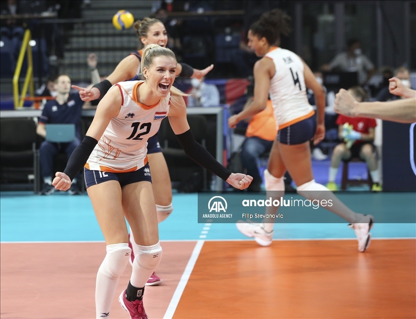 Netherlands v Turkey - CEV Women's European Volleyball Championship 