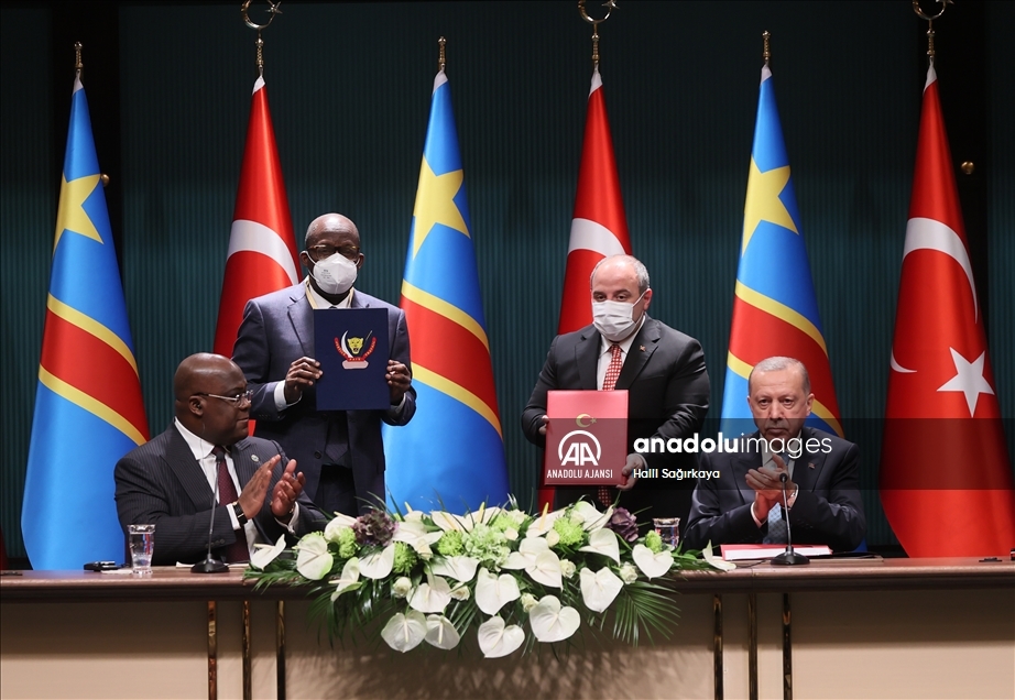 Türkiye ile Demokratik Kongo Cumhuriyeti arasında 3 anlaşma imzalandı