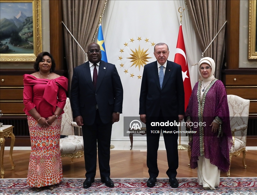Cumhurbaşkanı Erdoğan - Kongo Demokratik Cumhuriyeti Cumhurbaşkanı Tshisekedi