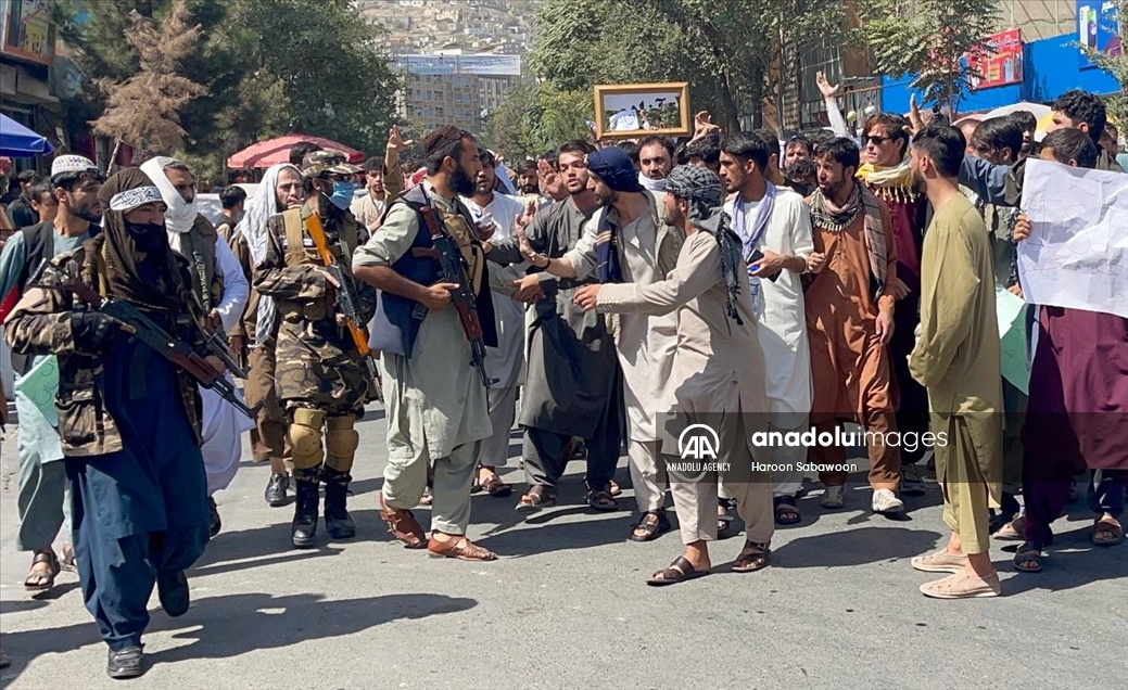 تظاهرات علیه سیاست‌های پاکستان در قبال افغانستان در کابل 