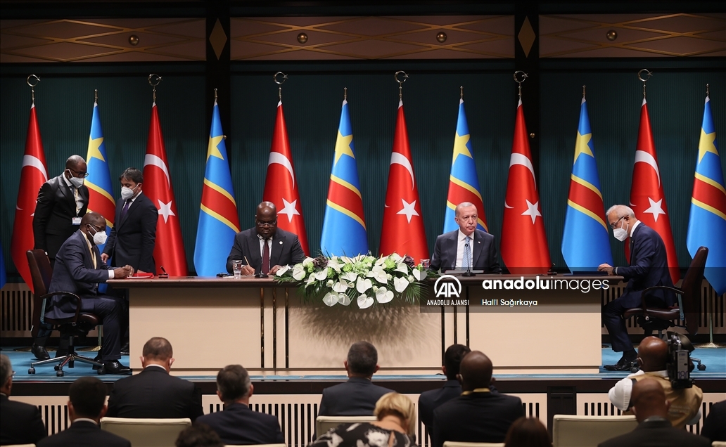 Türkiye ile Demokratik Kongo Cumhuriyeti arasında 3 anlaşma imzalandı