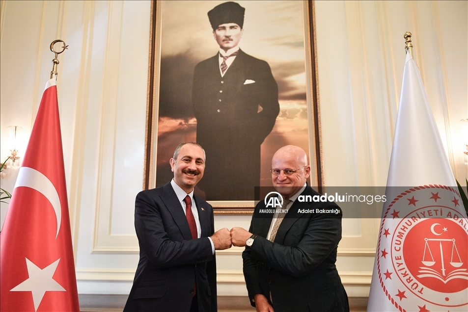 دیدار وزیران دادگستری ترکیه و هلند در آنکارا