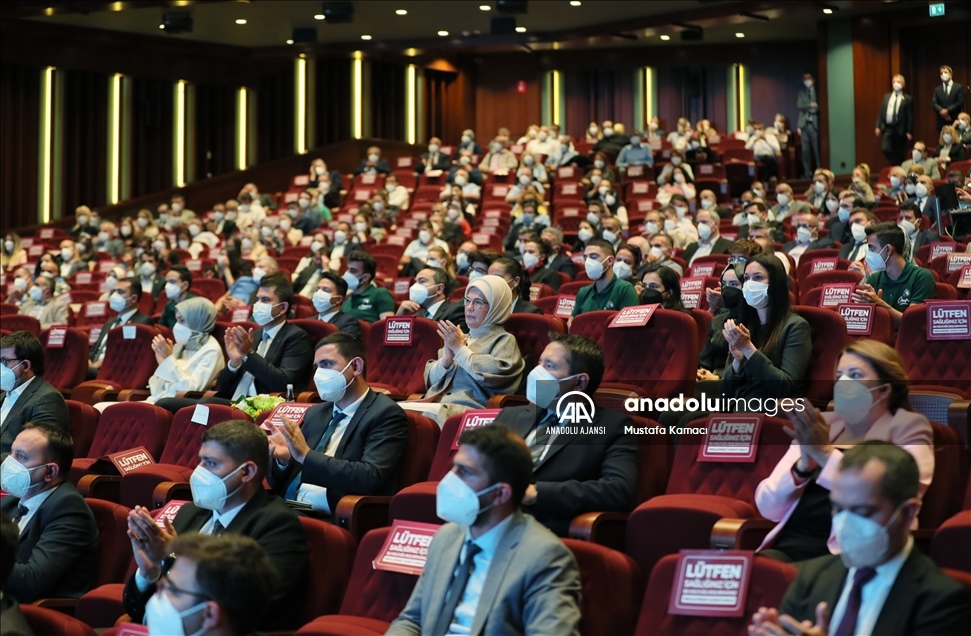 Emine Erdoğan, Sıfır Atık Kısa Film Yarışması Ödül Töreni'nde konuştu