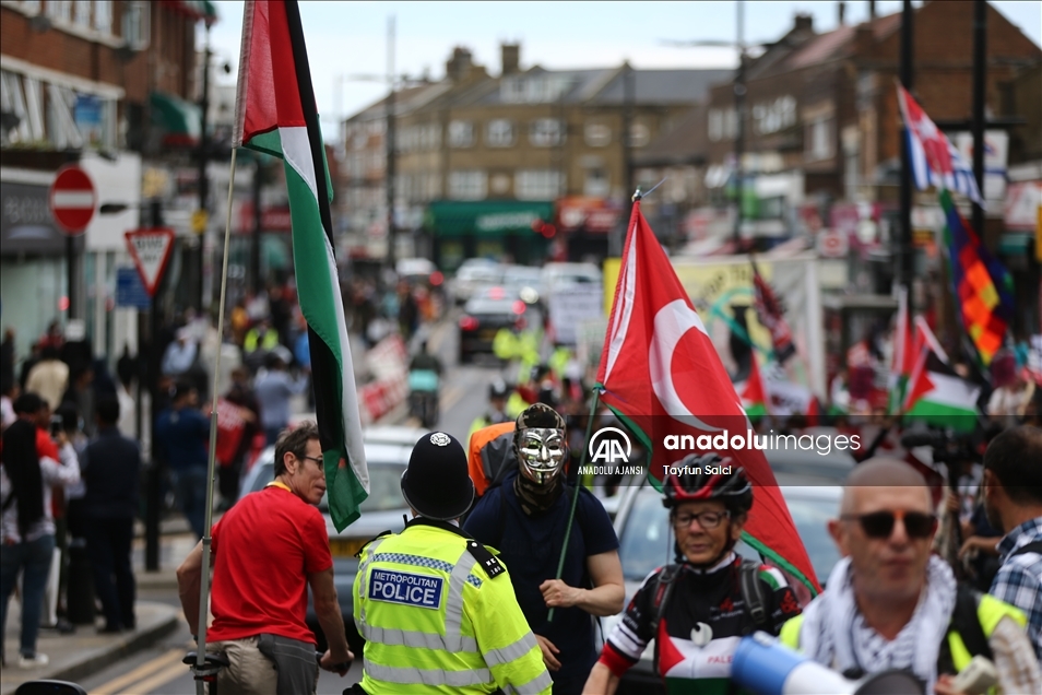 “Resist DSEI! Stop Arming Israel” Demonstarion in East London