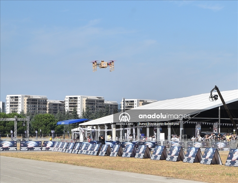 TEKNOFEST'te "Liseler Arası İnsansız Hava Araçları Yarışması" Bursa'da başladı