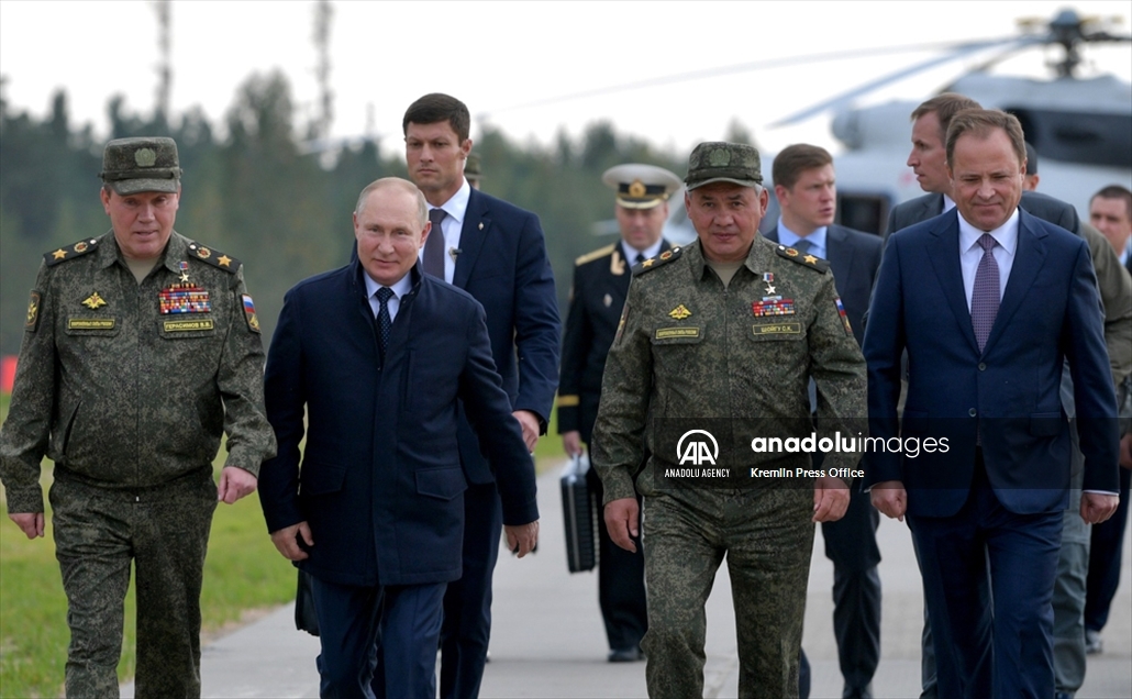 Putin asiste a los ejercicios militares estratégicos ruso-bielorrusos Zapad-2021