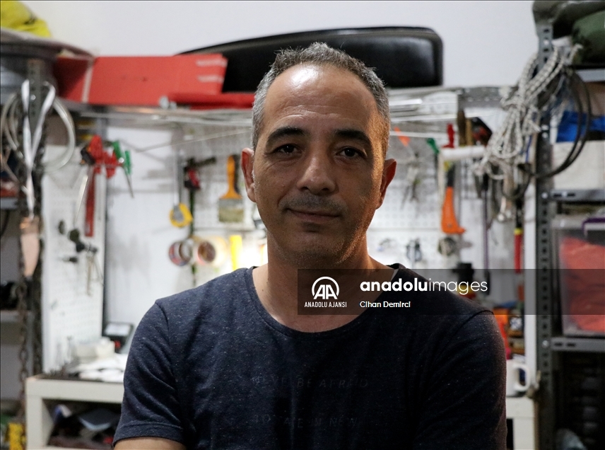 Edirne'de ilaç mümessilinin "klasik otomobil restore hobisi" tutkuya dönüştü