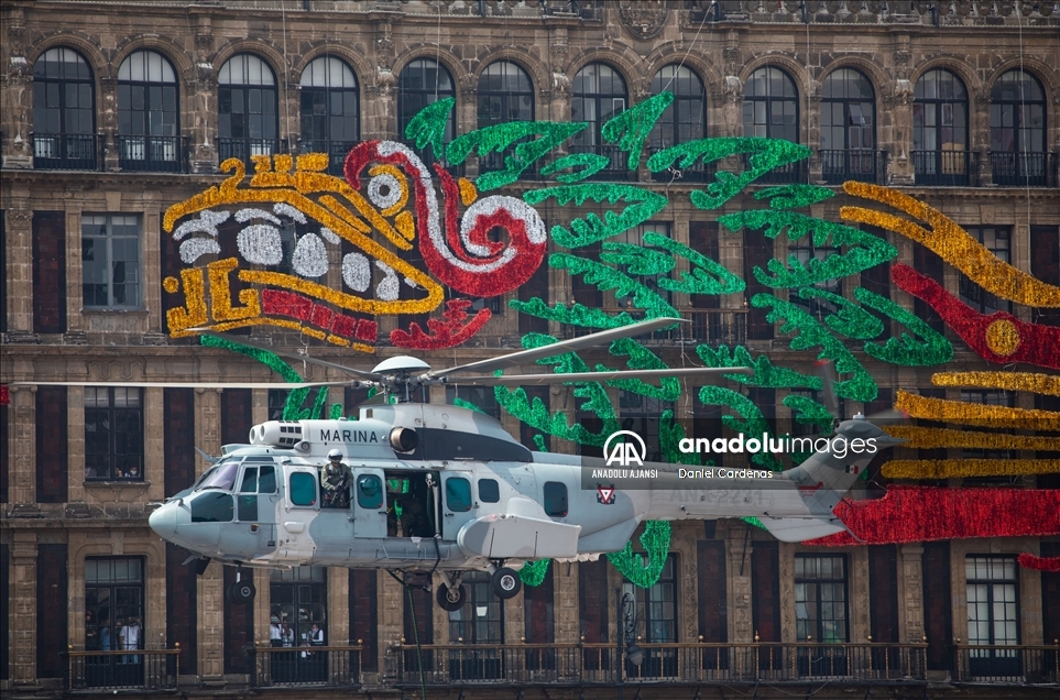 Mexico military parade