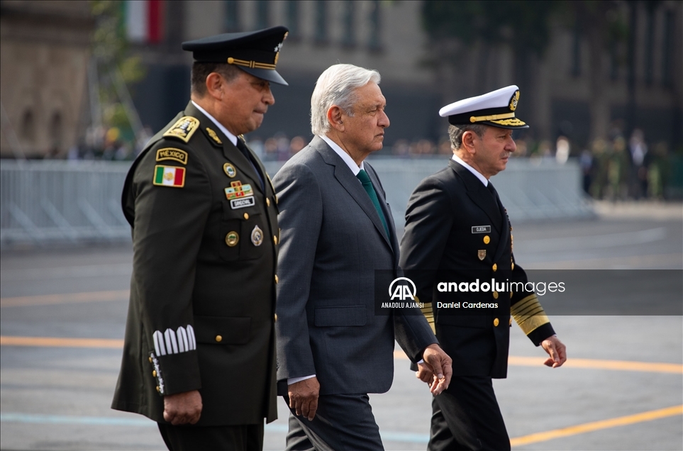 Mexico military parade