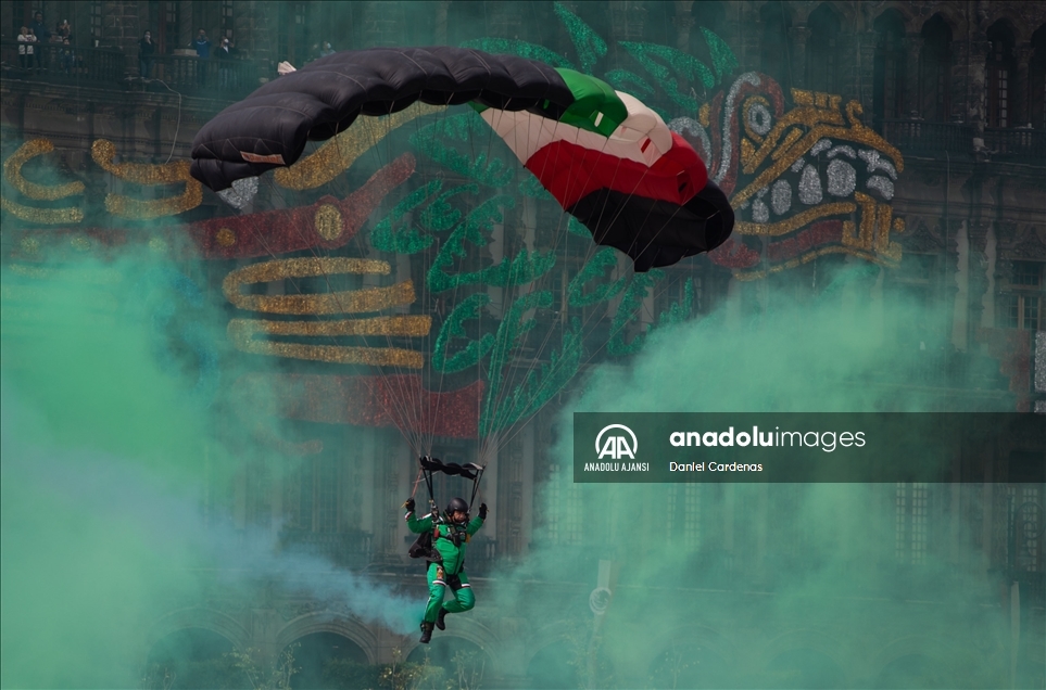 Mexico military parade