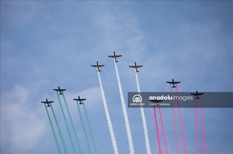 Mexico military parade