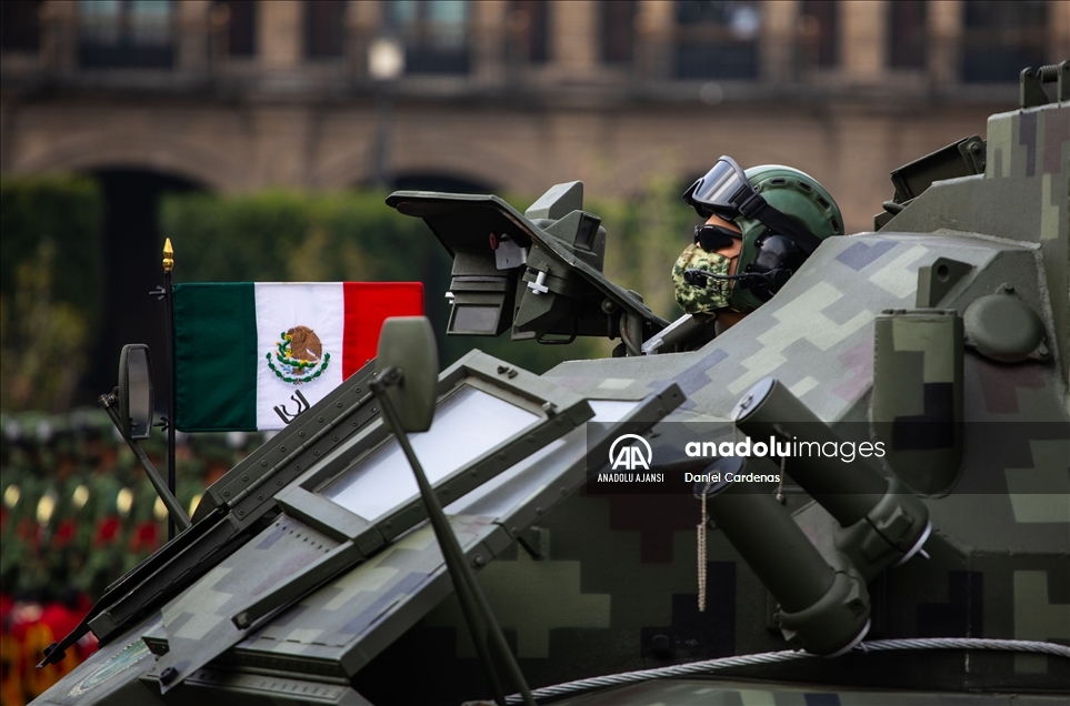 Mexico military parade