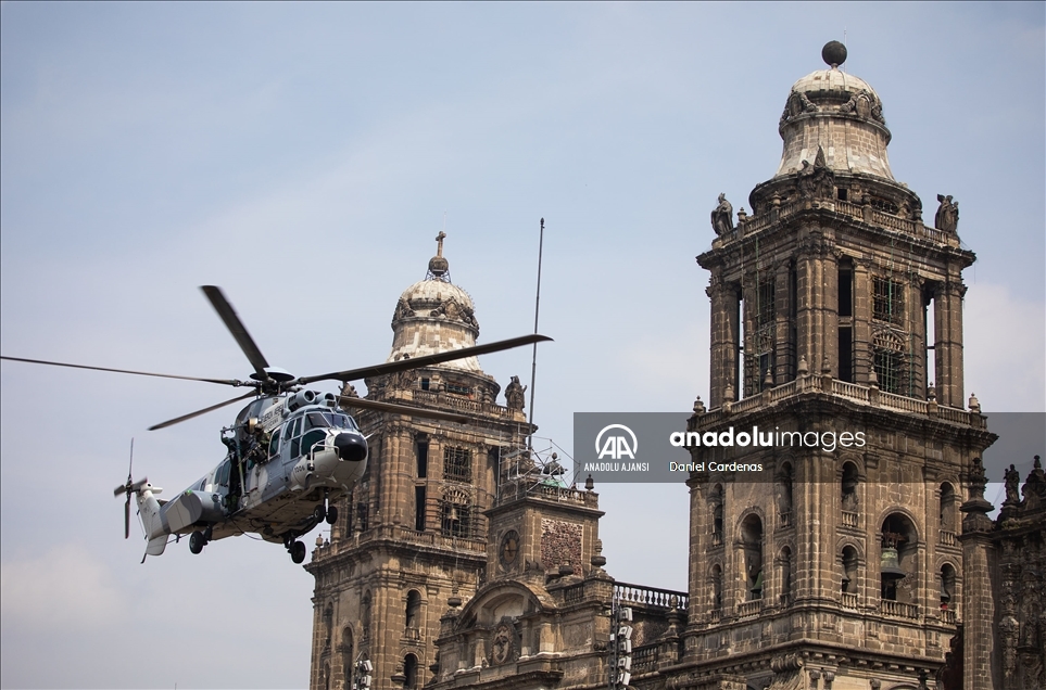 Mexico military parade