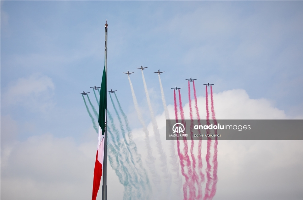 Mexico military parade