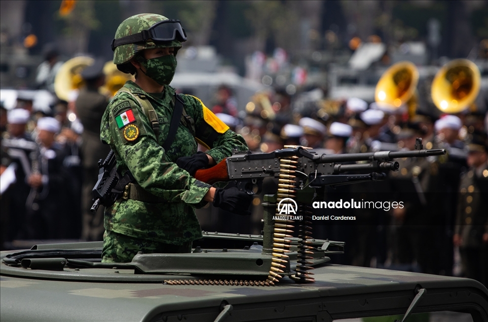 Mexico military parade
