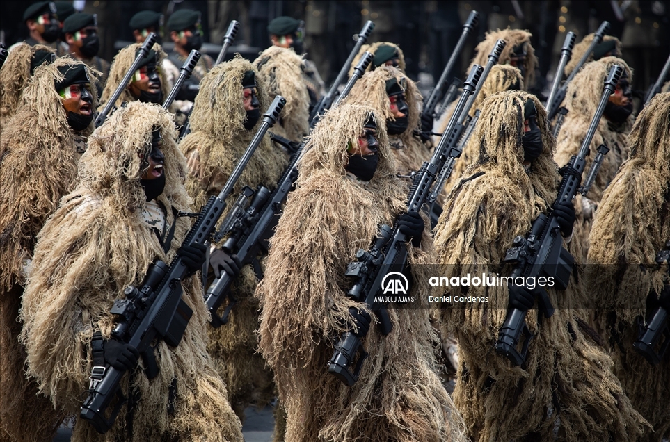 Mexico military parade