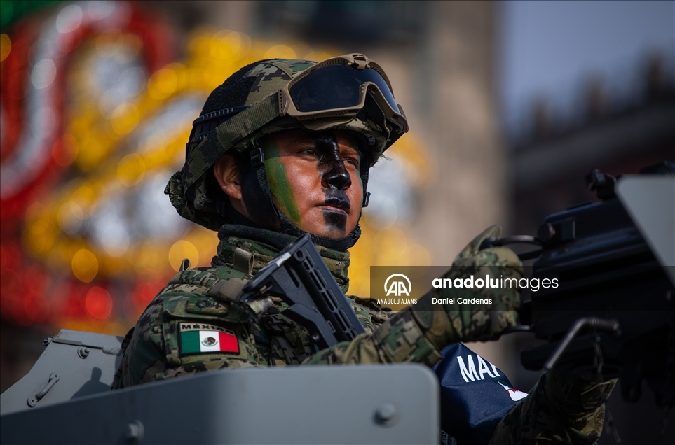 Mexico military parade