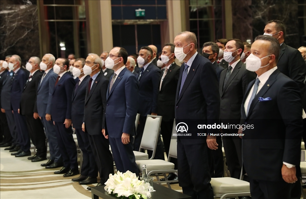 Cumhurbaşkanı Erdoğan, TİM Olağan Genel Kurulu'na katıldı