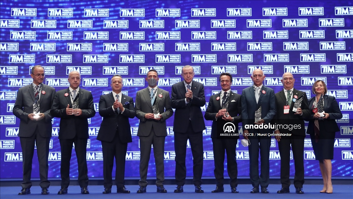 Cumhurbaşkanı Erdoğan, TİM Olağan Genel Kurulu'na katıldı