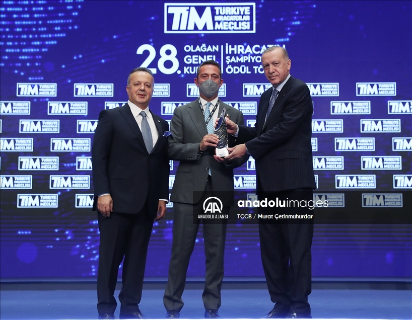 Cumhurbaşkanı Erdoğan, TİM Olağan Genel Kurulu'na katıldı