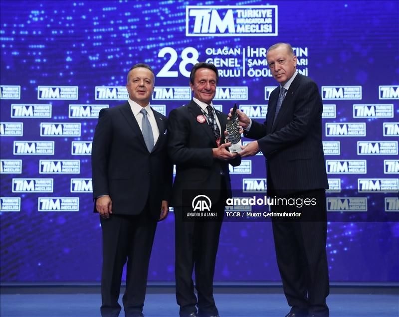 Cumhurbaşkanı Erdoğan, TİM Olağan Genel Kurulu'na katıldı