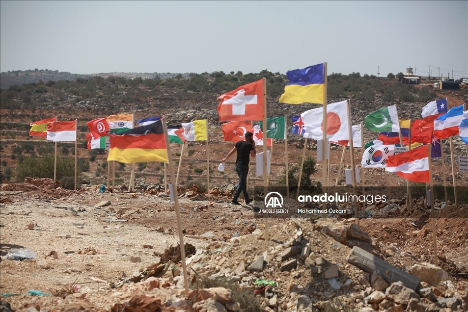 افتتاح "مخيم الأمم" شمالي الضفة الغربية