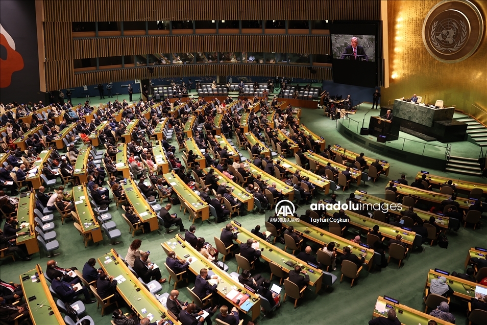 Birleşmiş Milletler (BM) 76. Genel Kurulu toplantısı