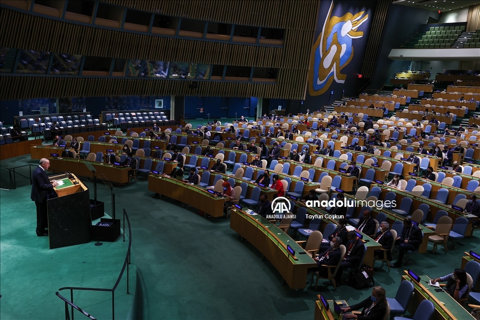 Cumhurbaşkanı Erdoğan, BM Genel Kuruluna hitap etti