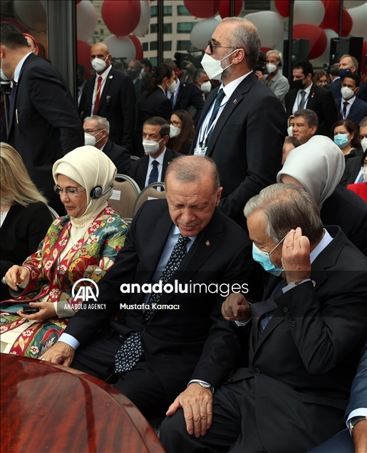 Президент Эрдоган открыл здание “Турецкого дома” в Нью-Йорке