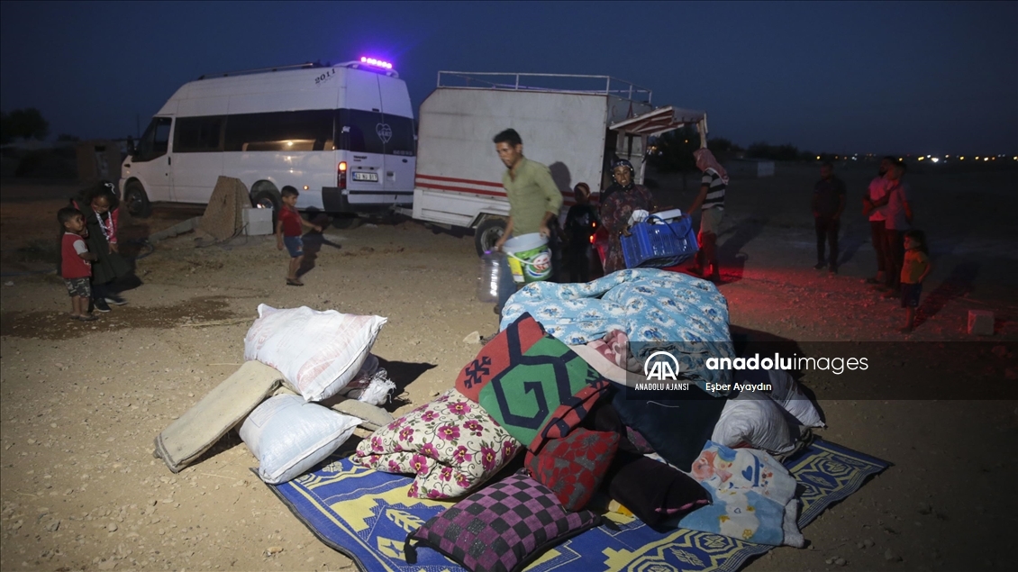 Mevsimlik tarım işçileri memleketlerine dönüş yolunda