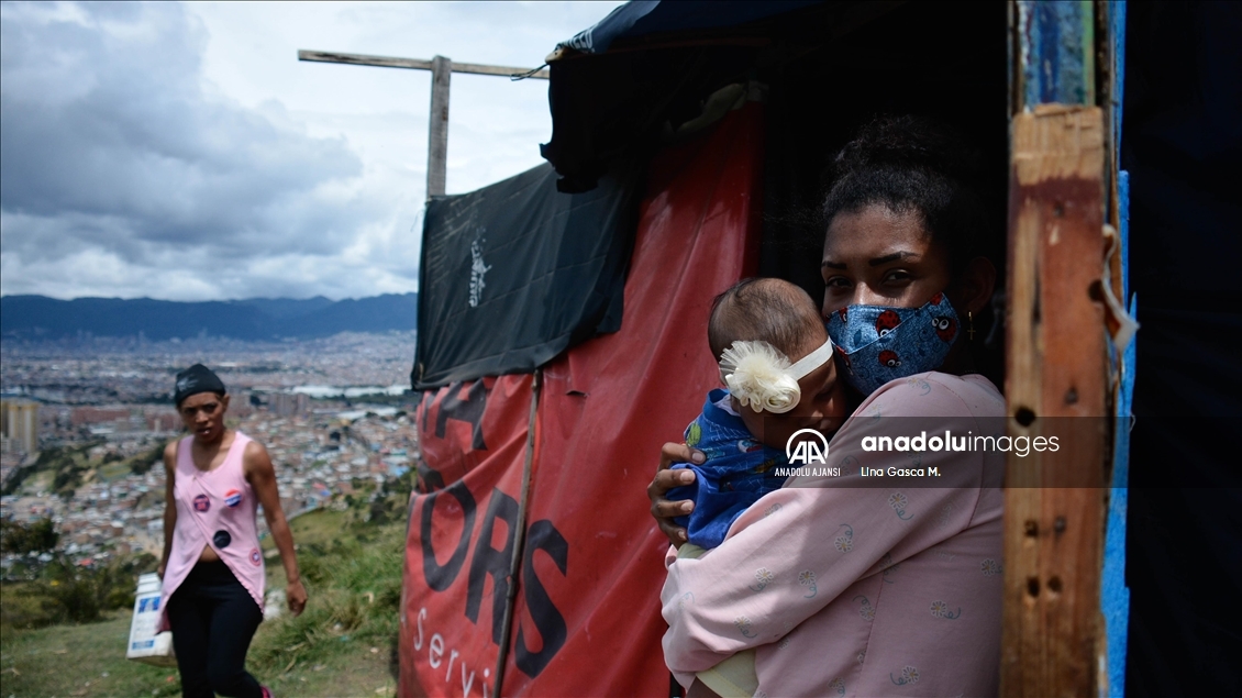Kolombiya'da ülke içinde yerinden edilmiş insanların zorlu yaşamı