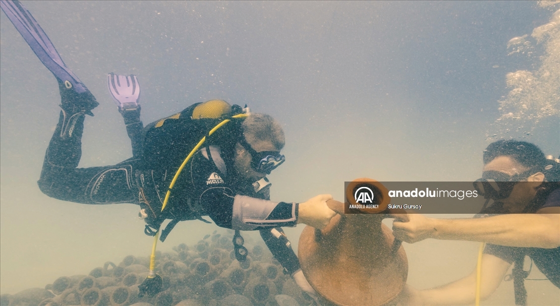Copies of lost artifacts of Lycian Civilisation to be exhibited in underwater park in Antalya's Kas