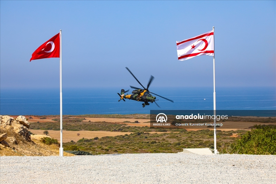 KKTC'deki "Şehit Yüzbaşı Cengiz Topel Akdeniz Fırtınası Tatbikatı" sona erdi
