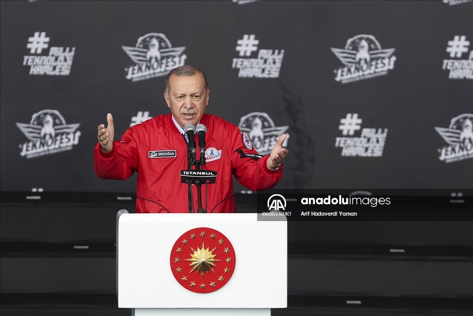 Эрдоган: Фестивали TEKNOFEST превратятся в международный бренд