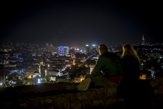 Sarajevo noću ima poseban sjaj