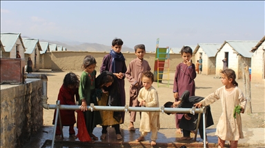 Afganistan'ın Host vilayetindeki Veziristanlı mülteciler