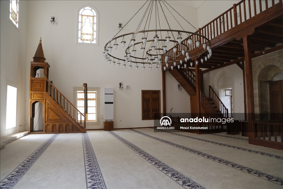 Tekirdağ'da restore edilen 523 yıllık cami ibadete açılacak
