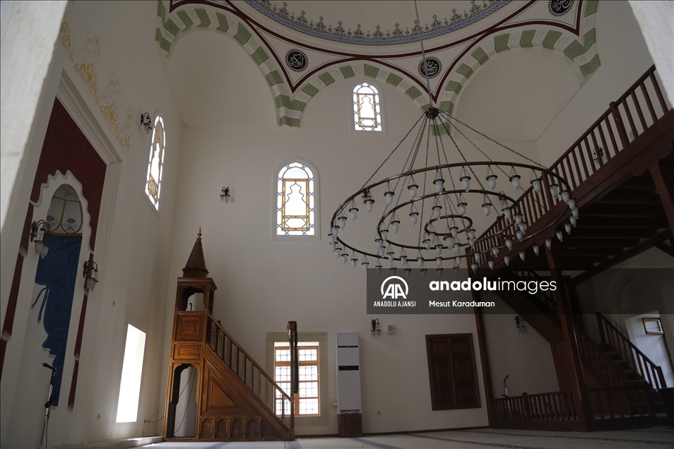 Tekirdağ'da restore edilen 523 yıllık cami ibadete açılacak